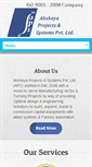 Mobile Screenshot of aksheyaprojects.com