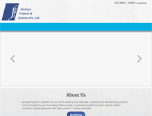 Tablet Screenshot of aksheyaprojects.com